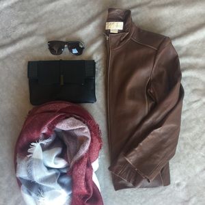 Michael Kors Leather Jacket