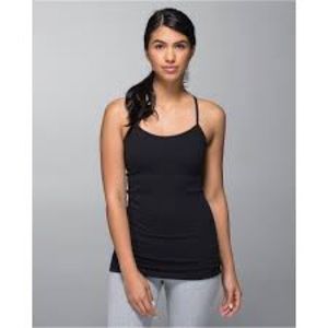 Black power Y Lululemon Tank
