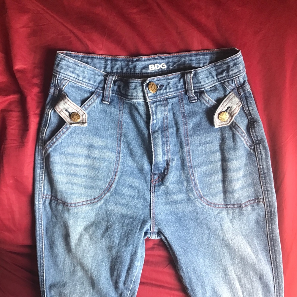 High waited bell bottom jeans