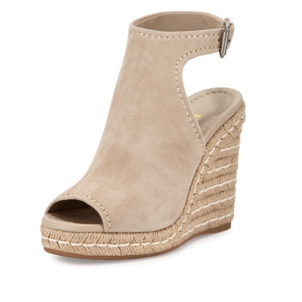 Never worn Prada Suede Open-Toe Espadrille Sandals - Picture 1 of 4