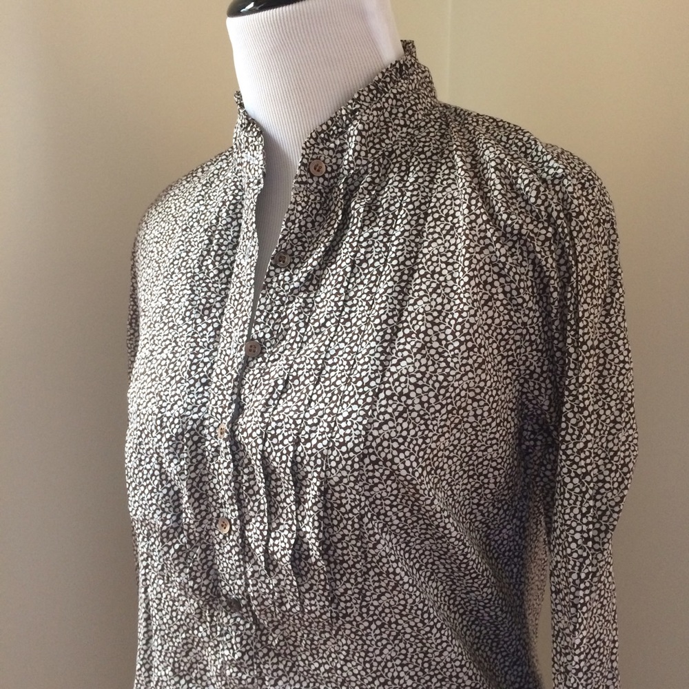 J. Crew Patterned Blouse