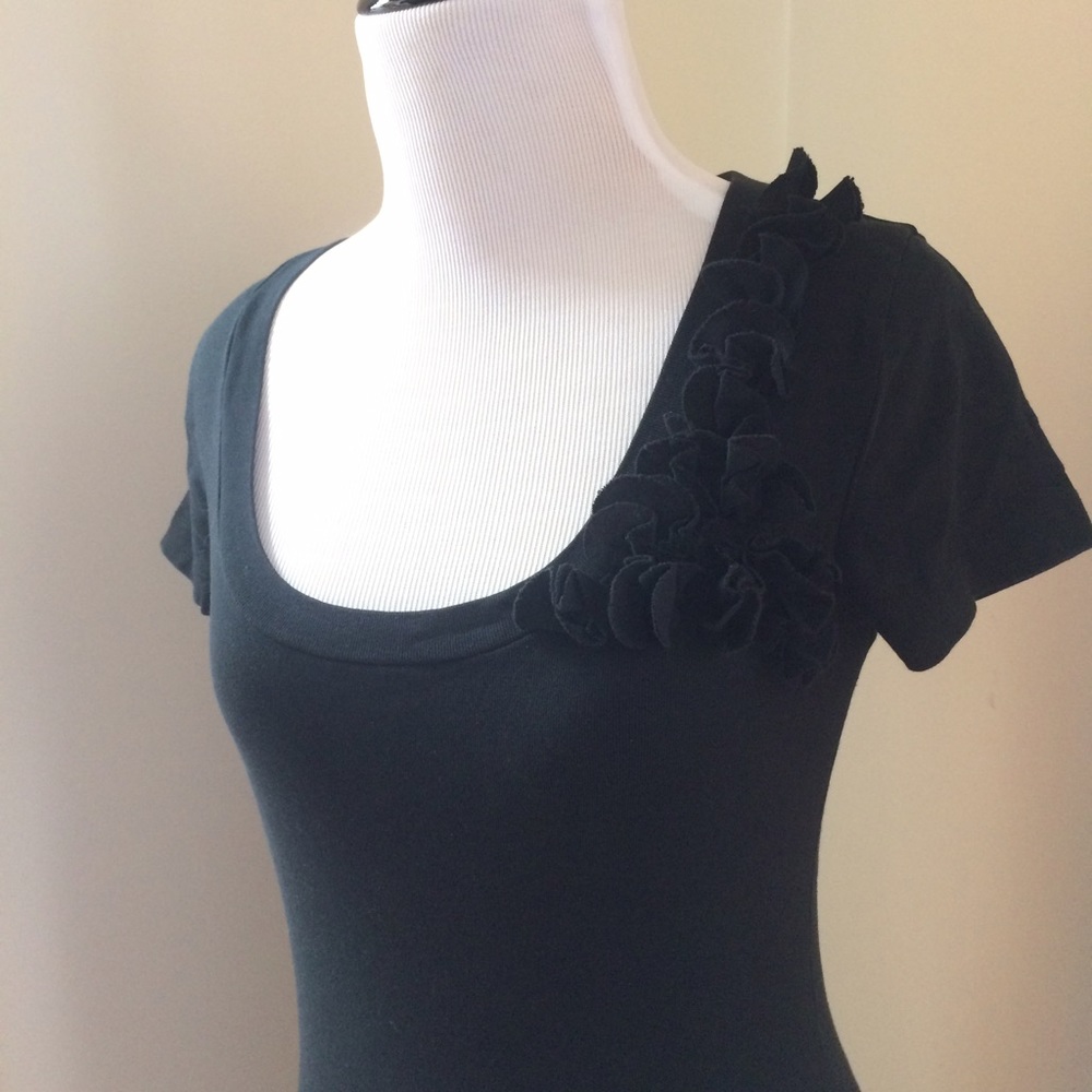 J. Crew T-Shirt with Flower Detail