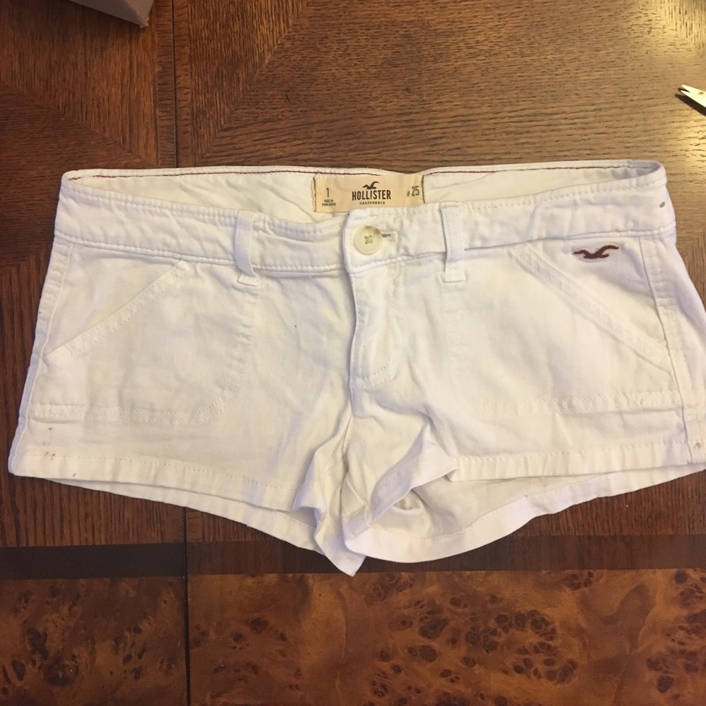 White Hollister Shorts