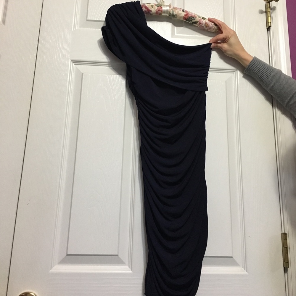 Navy Blue Party Dress