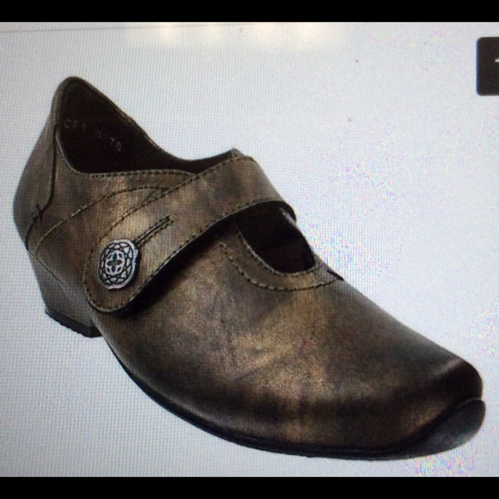 New Ziera Carr Old Gold Astrale/Astral Mary Janes