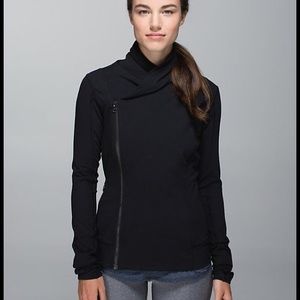 Lululemon Bhakti Yoga Jacket, Black, Size 8