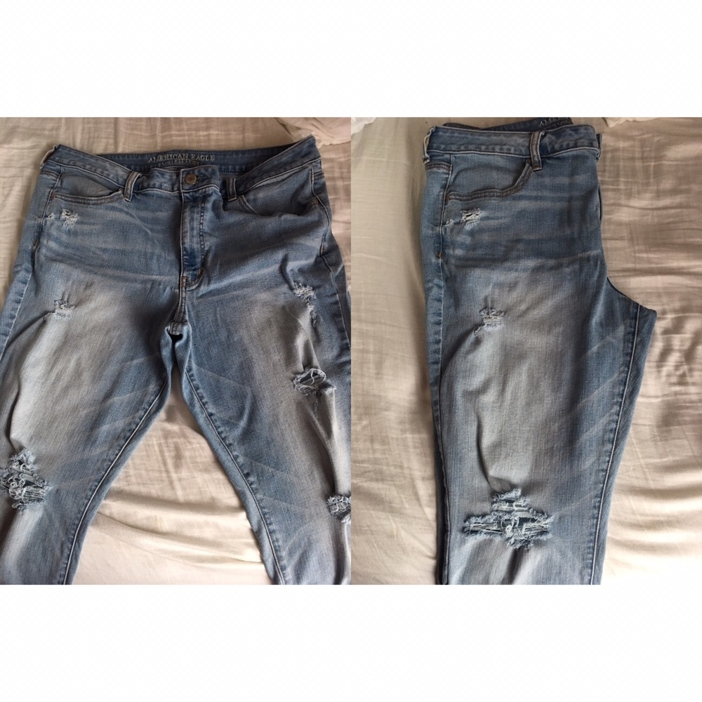 AEO Hi-Rise Skinny Jeans