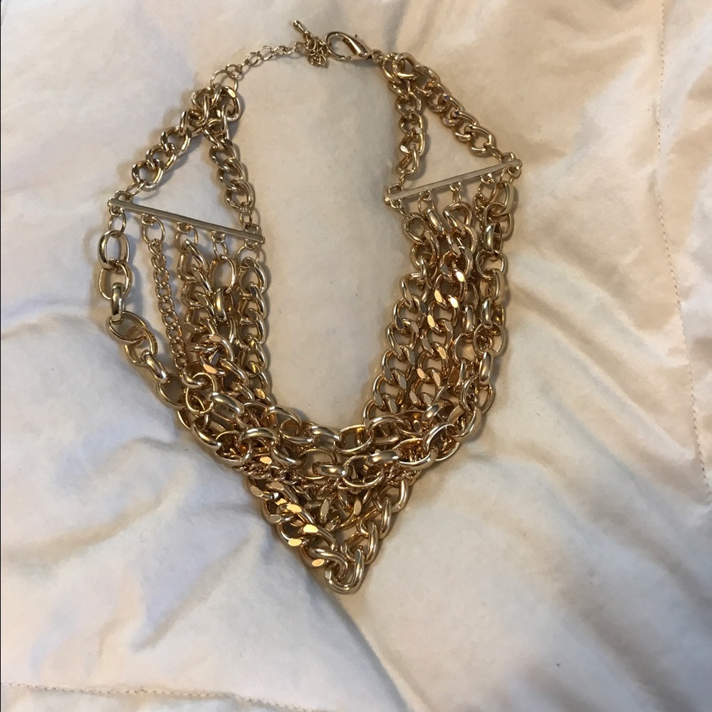 Gold necklace