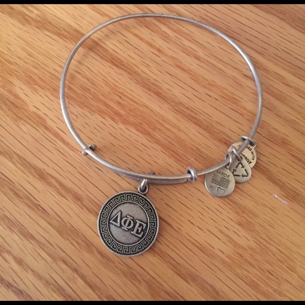 Alex and Ani Delta Phi Epsilon Charm bangle