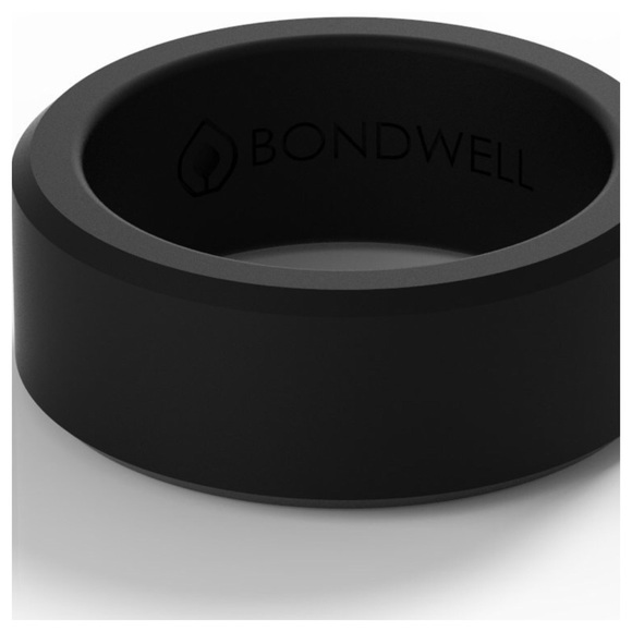 MENS SILICONE WEDDING RING CROSS FIT WORKOUT SZ 10 - Picture 2 of 3