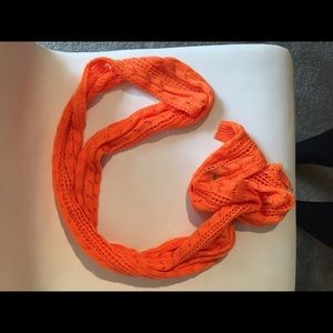 Long neon scarf