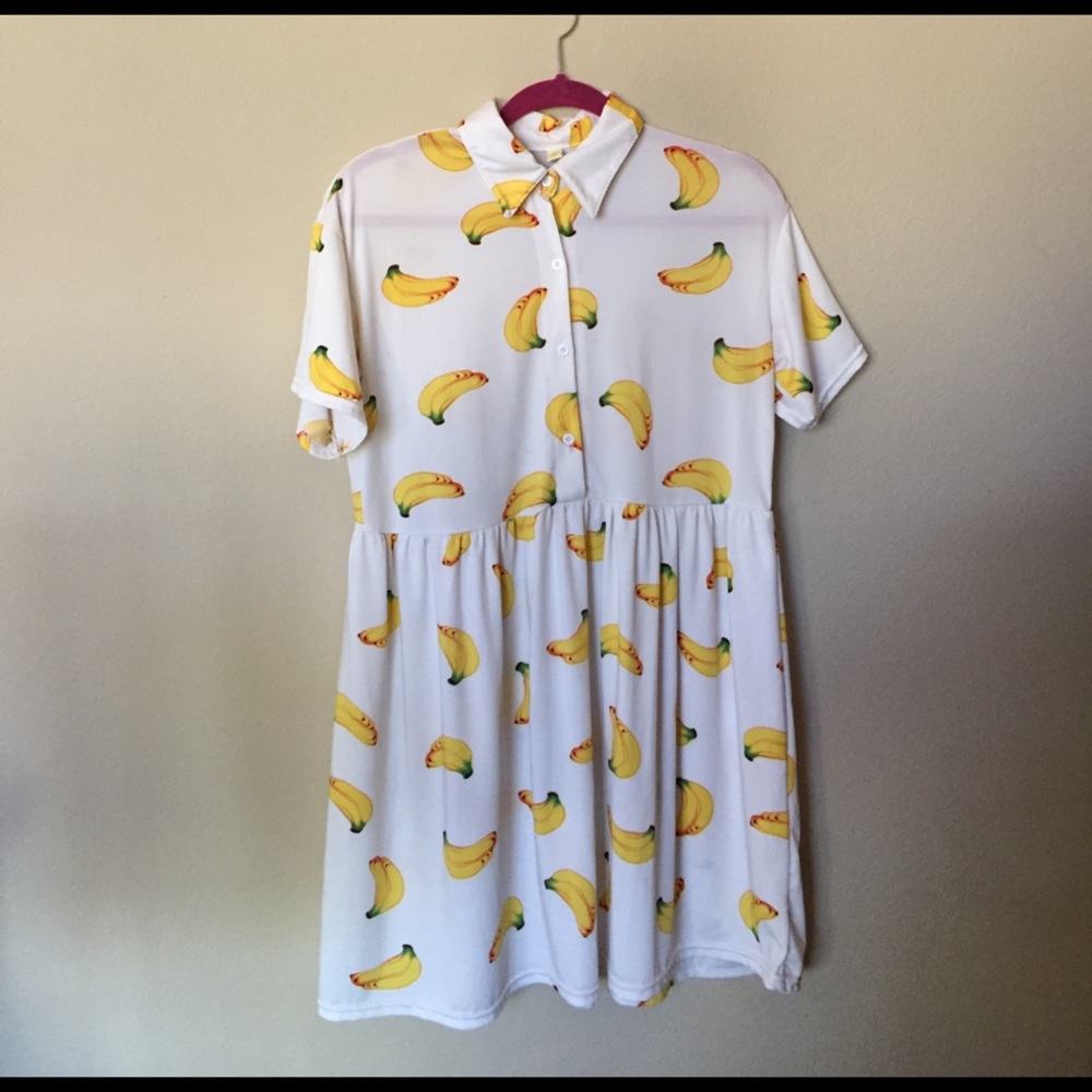 Shop inu inu banana dress