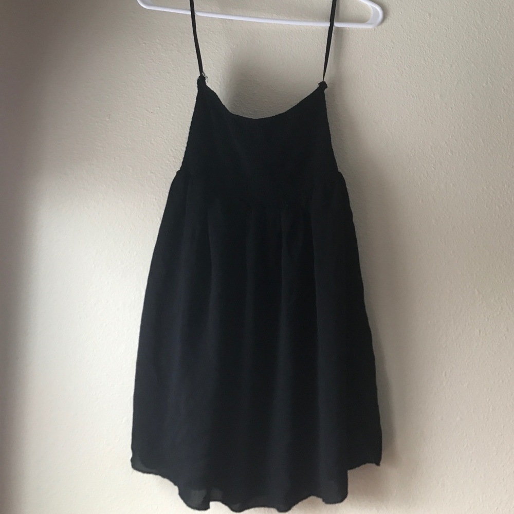 Strapless beach dress