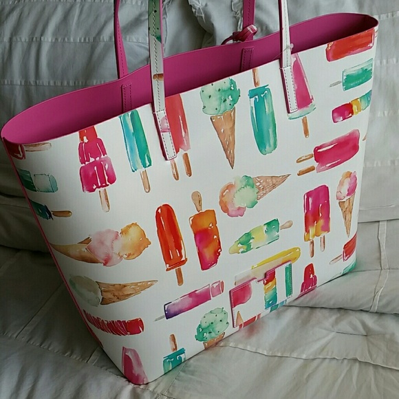 SOLD ♡HP♡ Kate Spade Len Popsicle Tote - Picture 2 of 4