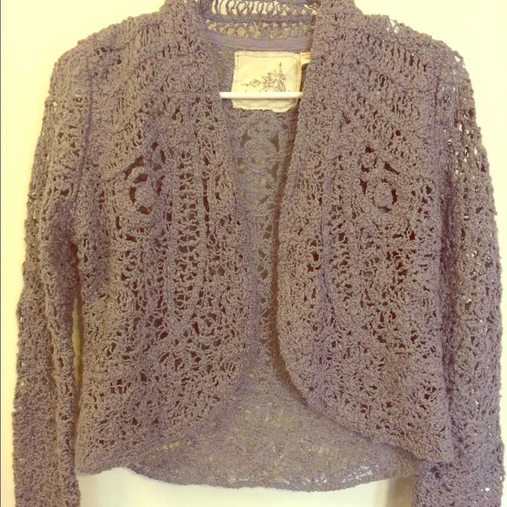 Anthropologie Angel of the North sweater