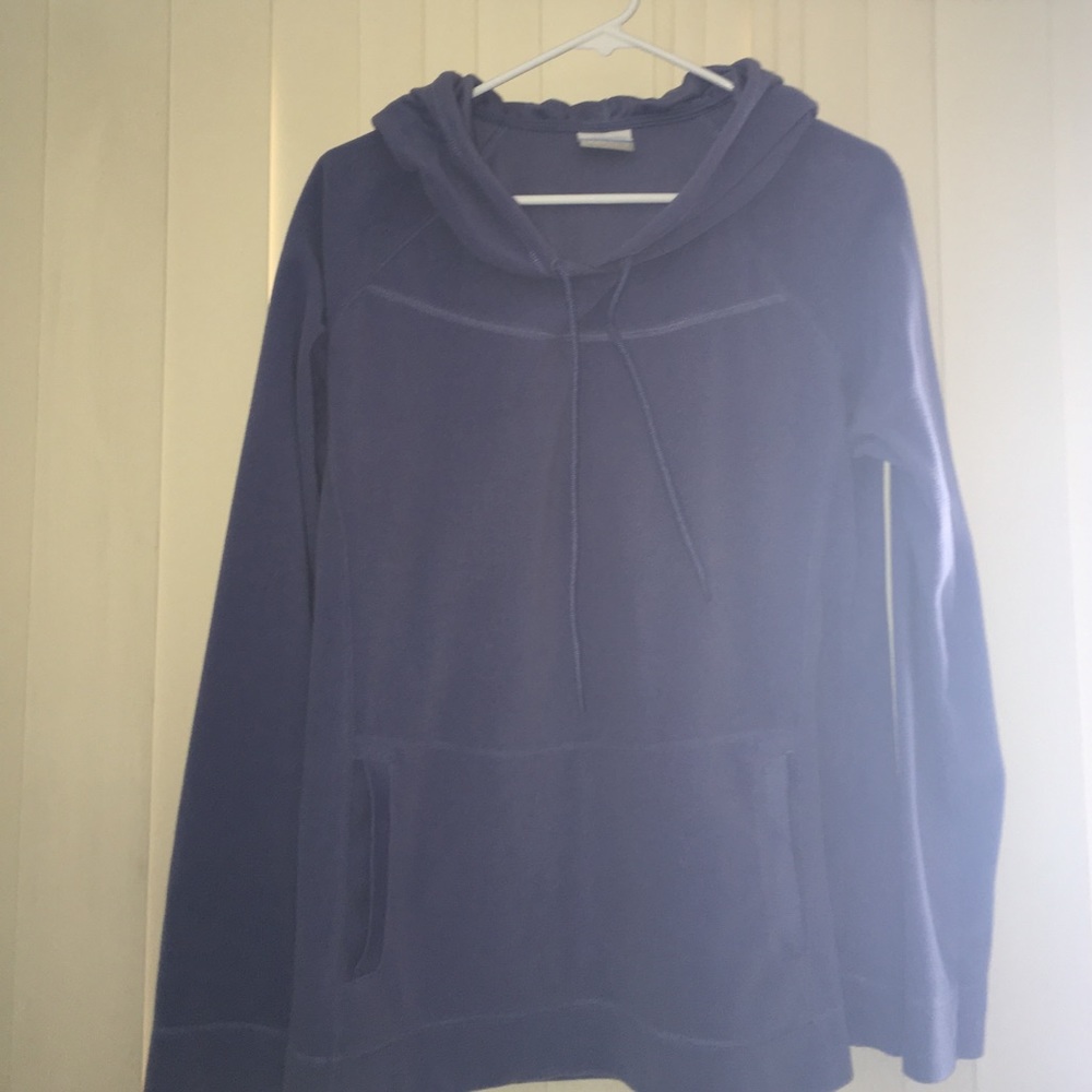 Fuzzy Columbia hoodie
