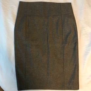 Express Gray Pencil Skirt