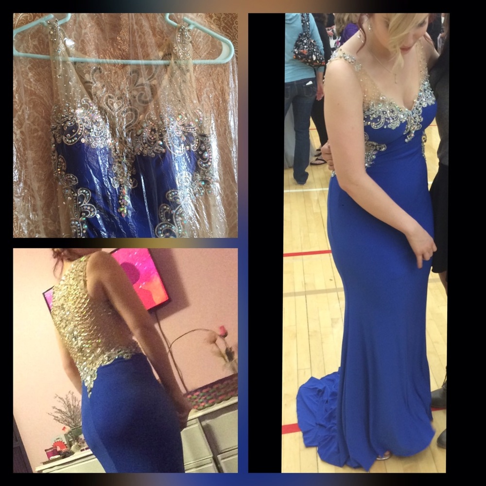 Still available!!! Blue prom dress