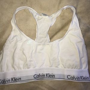 CK Bra white