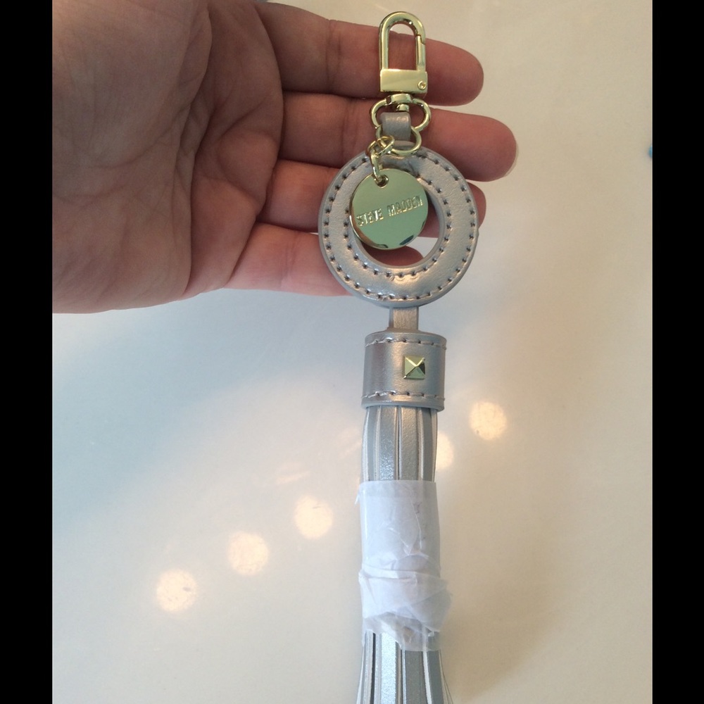 New Steve Madden silver keychain or bag charm