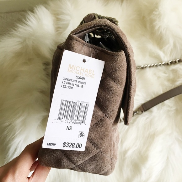 Michael Kors Large Sloan Suede Shoulder Bag - Picture 5 of 6