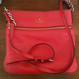 Kate Spade Crossbody Purse, in beautiful coral.