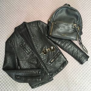 ZARA Faux Leather Jacket