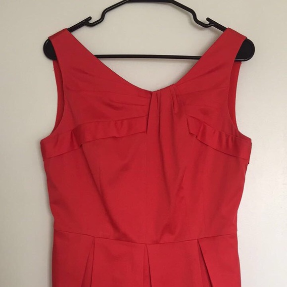 Kay Unger New York Red Sleeveless Dress - Picture 6 of 7