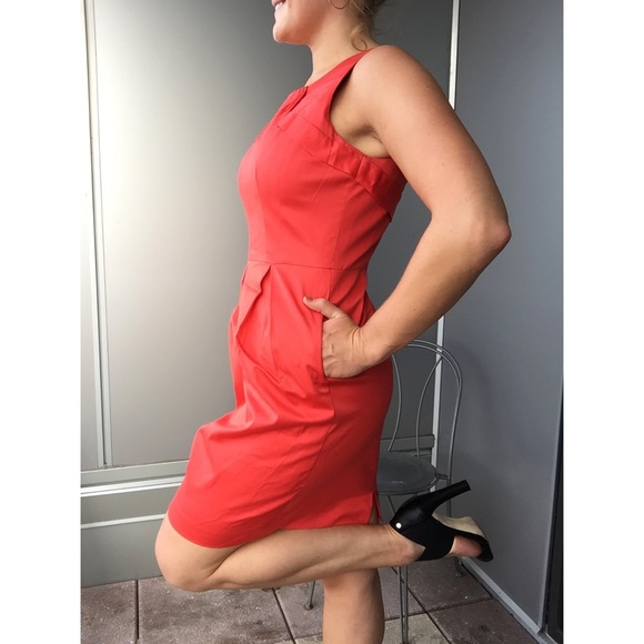 Kay Unger New York Red Sleeveless Dress - Picture 2 of 7