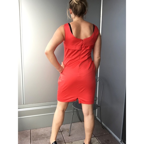 Kay Unger New York Red Sleeveless Dress - Picture 3 of 7