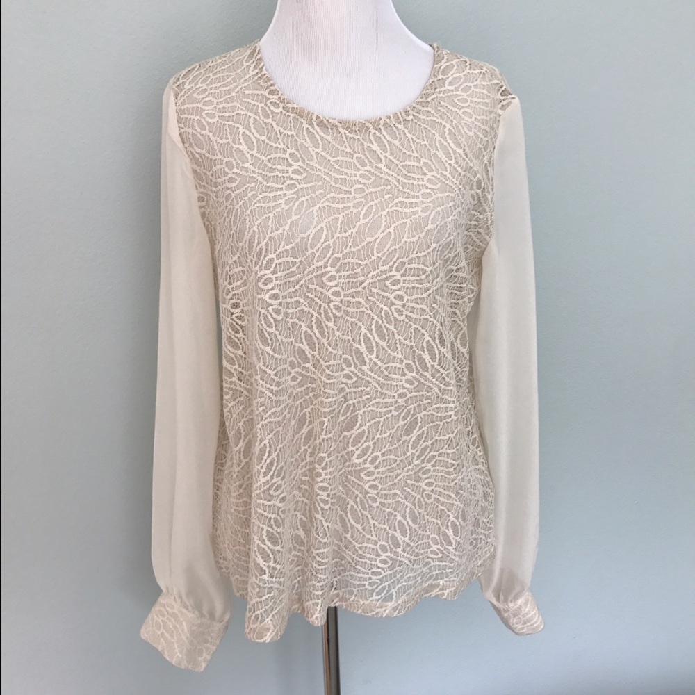 Lace boutique top