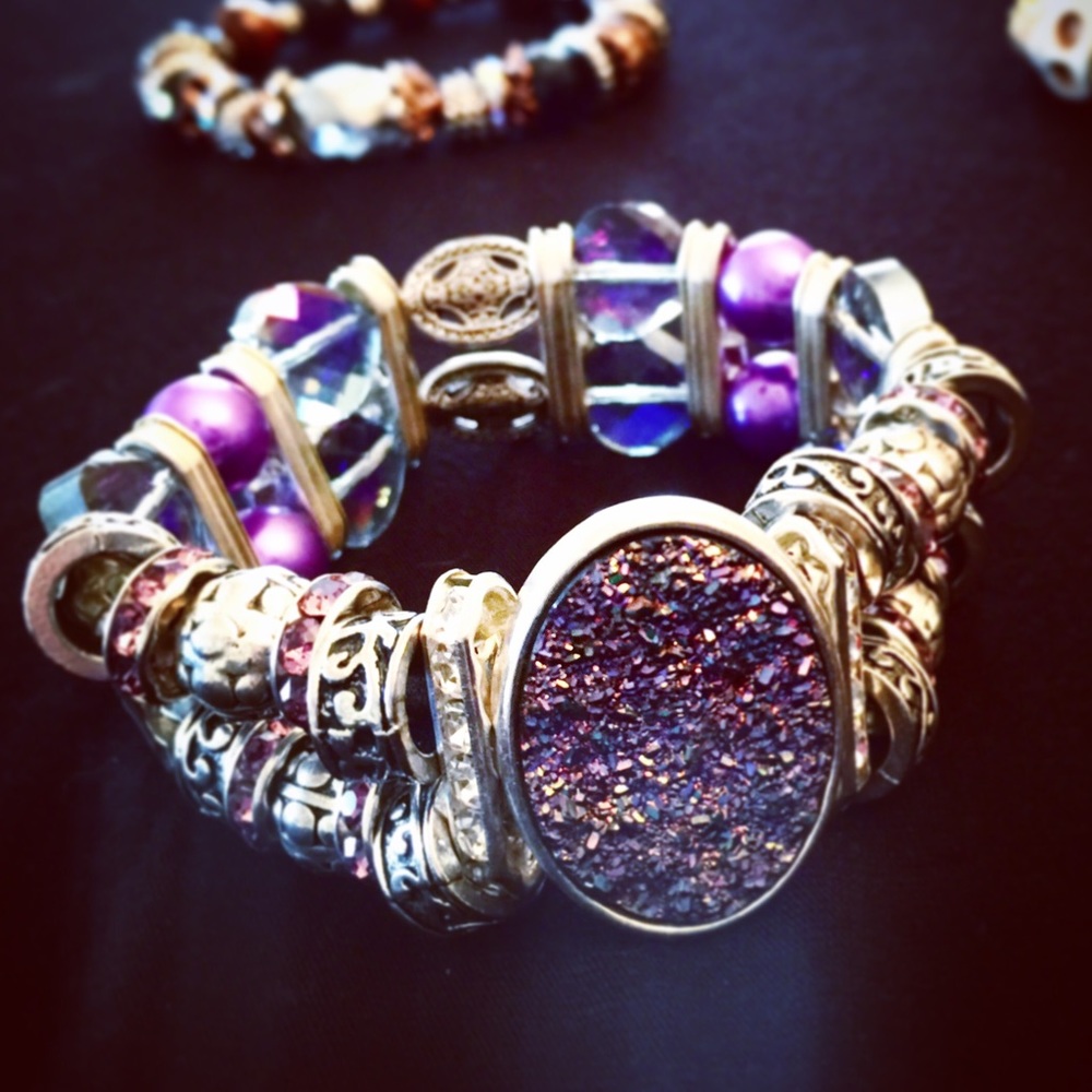 Hand designed Beaded Bracelet by LC Collections