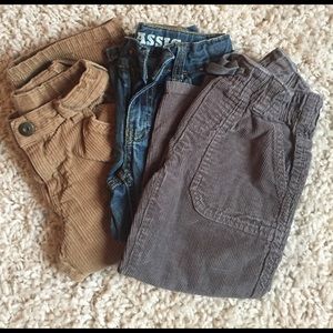 Lot of 3 pairs of 3T boys pants