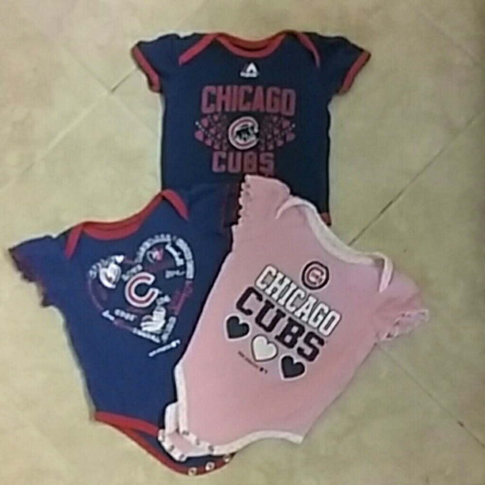 Chicago Cubs onesies