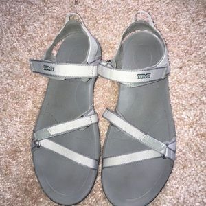 Gray teva universal sandal