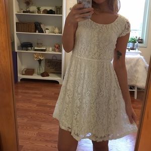 White Lace Dress