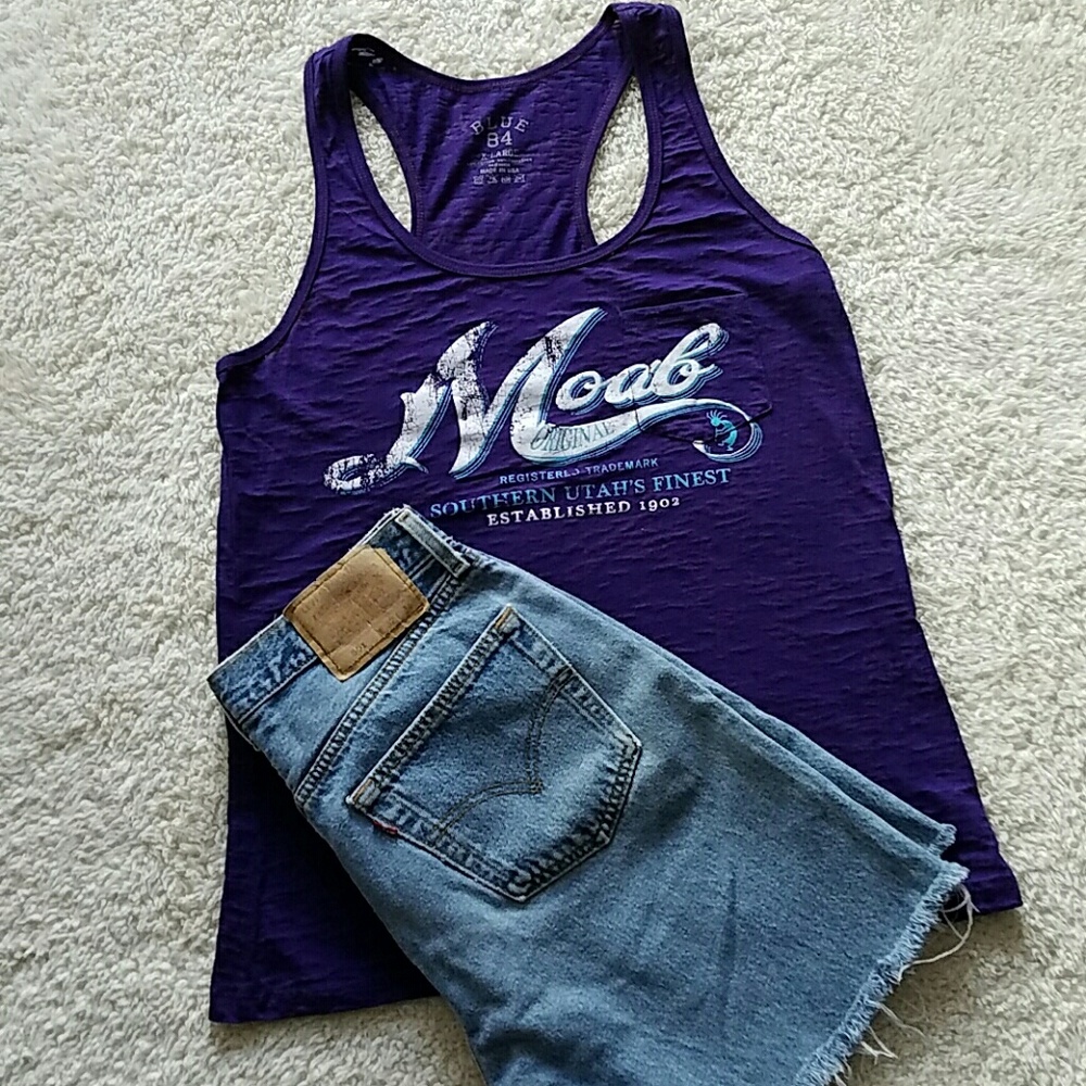BLUE 84 "MOAB" TANK TOP - Picture 1 of 1