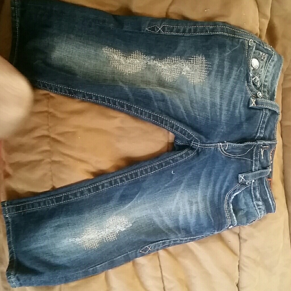 Rock revival capris