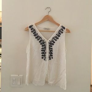 Floral Embroidered Blouse