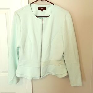 Mint blazer