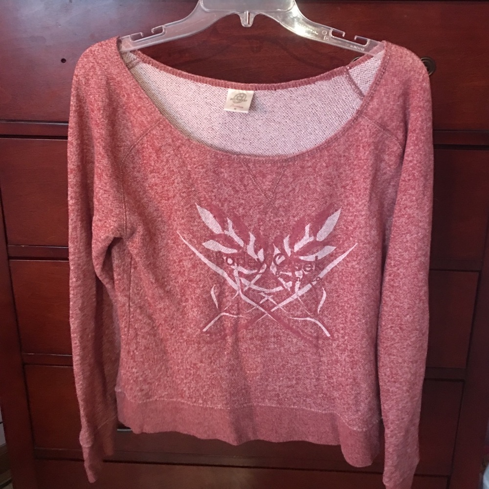 Off the shoulder sweater