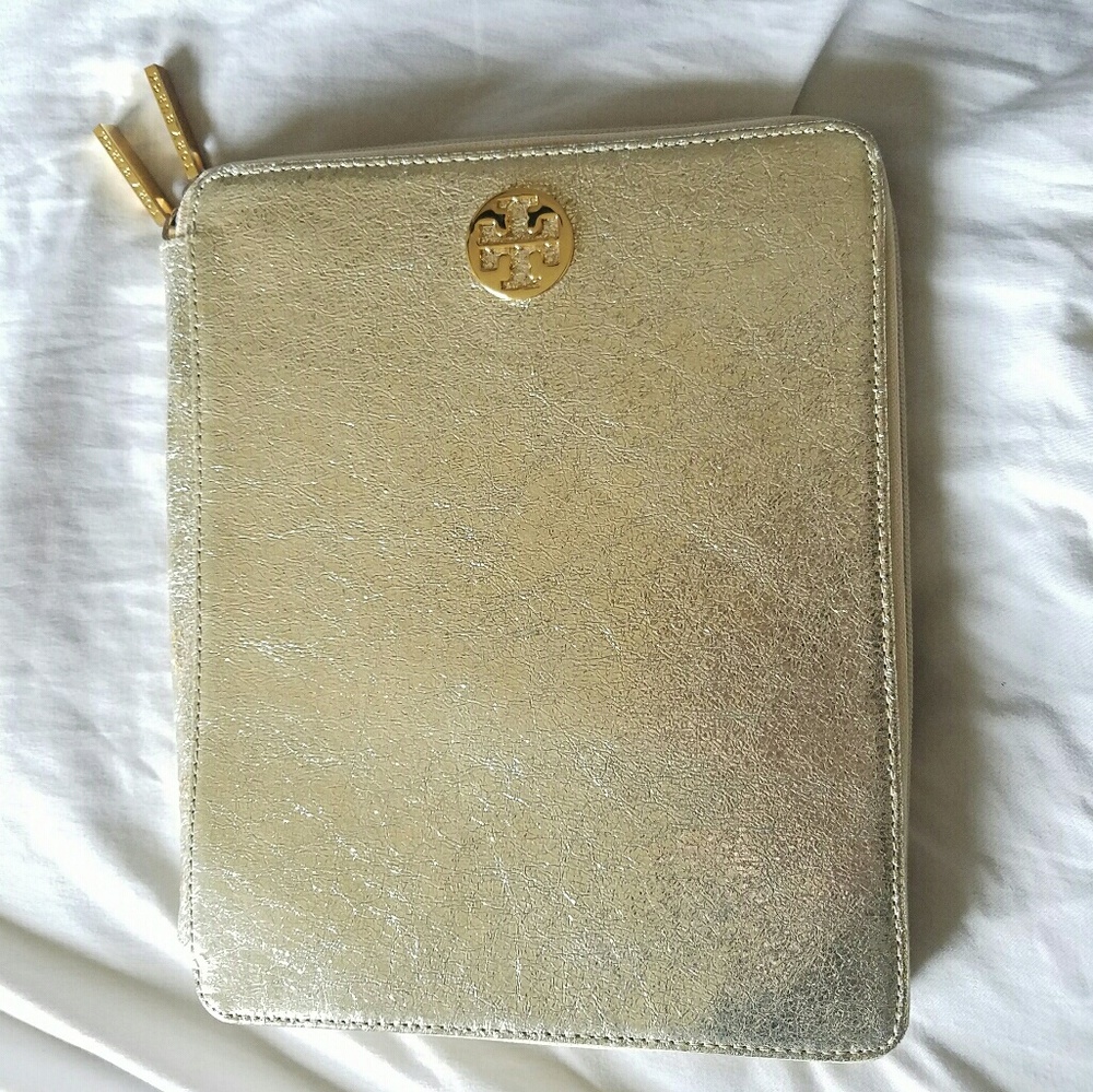 Tory Burch - Gold & Silver Foil iPad/Tablet Case