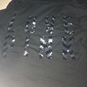 VS PINK sequined hoodie (pretty rare)