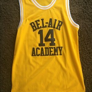 Bel-Air Academy yellow Smith jersey.