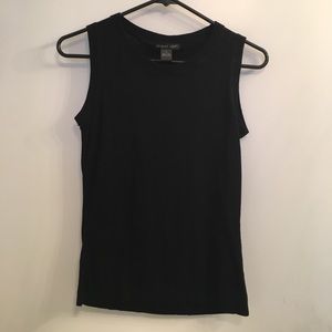 Black tank top