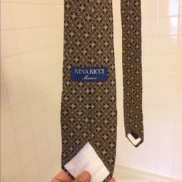 Nina Ricci Vintage Tie - Picture 2 of 3