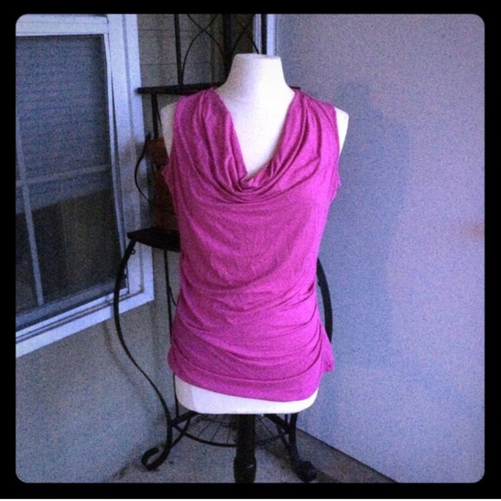NWT Adrianna Papell pink sleeveless top diff sizes