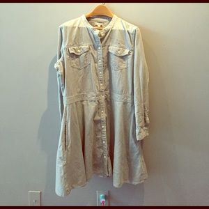 GAP Corduroy Shirt Dress