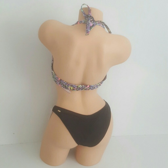 Victoria's Secret 36DD RUCHED BIKINI BUNDLE NWT