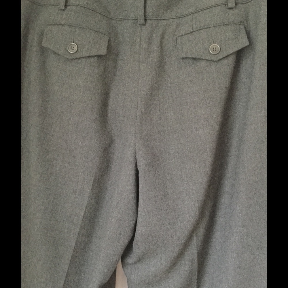Talbots gray culottes - Picture 2 of 4